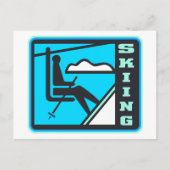 スキー ポストカード (正面)