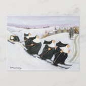 スキー ポストカード (正面)