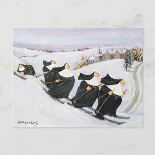 スキー ポストカード (正面)