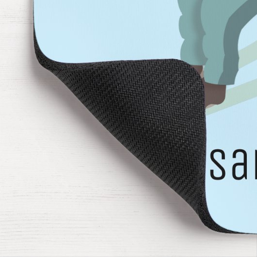 スキー マウスパッド (コーナー)