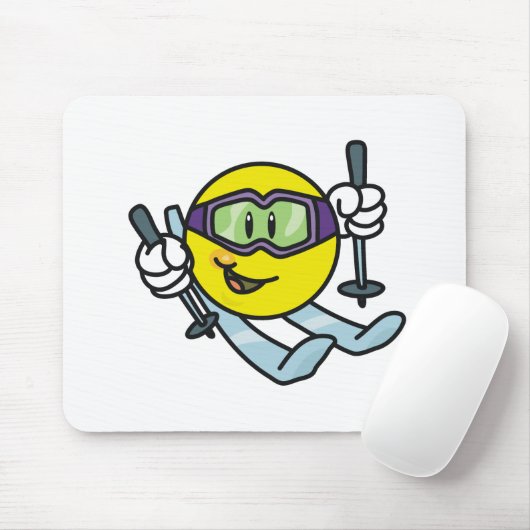 スキー マウスパッド (マウス)