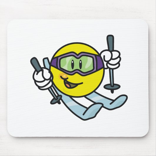 スキー マウスパッド (正面)