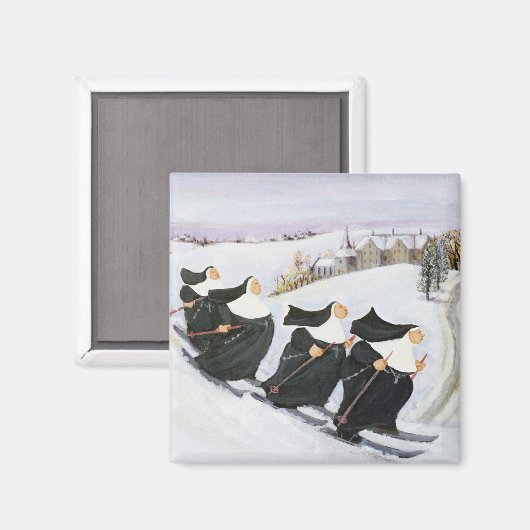 スキー マグネット (正面/裏面)