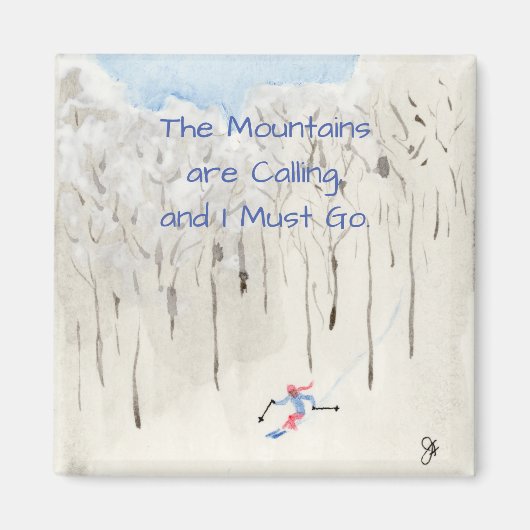 スキー マグネット (正面)