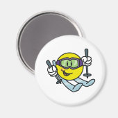 スキー マグネット (正面/裏面)