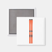 スキー マグネット (正面/裏面)