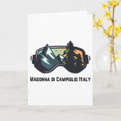 スキー マドンナ ディ カンピリオ イタリア 山 スキー T M カード (黄色い花)