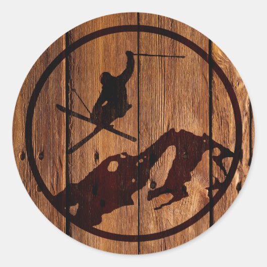 スキー ラウンドシール (正面)