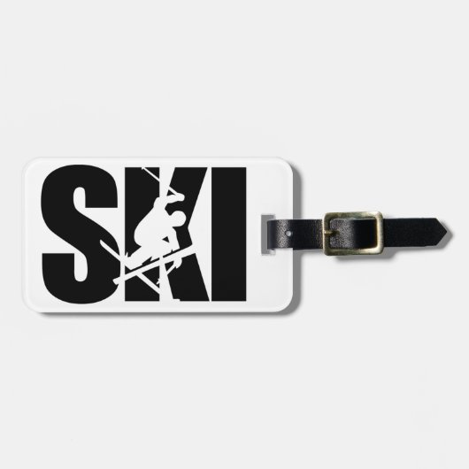 スキー ラゲッジタグ (正面横)