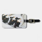 スキー ラゲッジタグ (正面横)