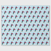 スキー ラッピングペーパー (フラット)