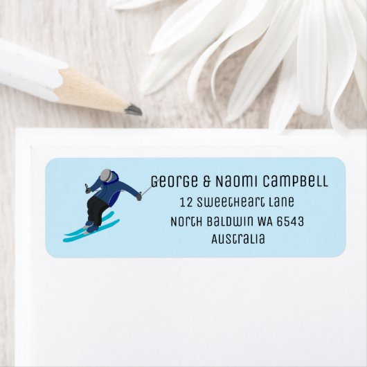 スキー ラベル (インサイチュ)