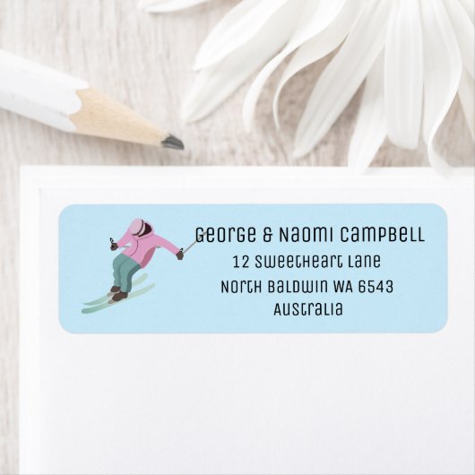 スキー ラベル (インサイチュ)