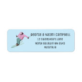 スキー ラベル (正面)