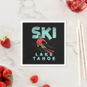 スキー・レイク・タホ スタンダードカクテルナプキン (インサイチュ)