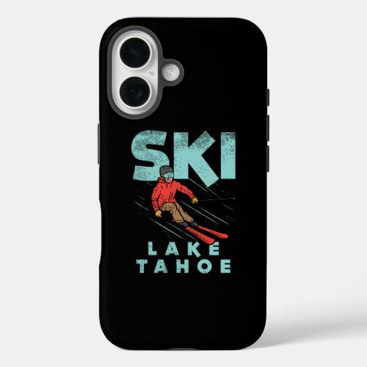 スキー・レイク・タホ Case-Mate iPhoneケース (裏面)