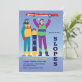 スキー 招待状 (スタンド正面)