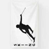 スキー 横断幕 (縦)