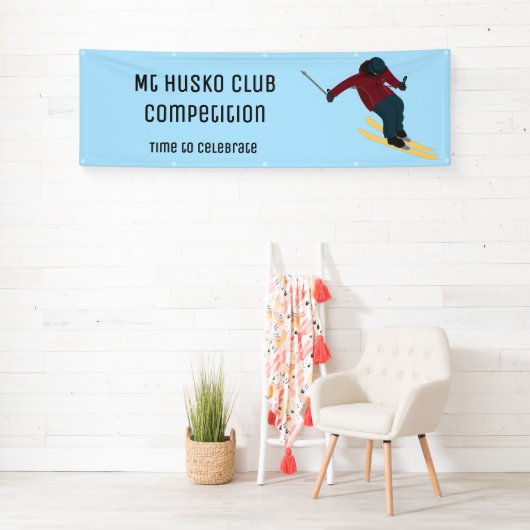 スキー 横断幕 (インサイチュ)