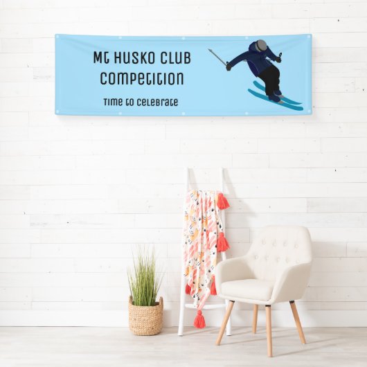 スキー 横断幕 (インサイチュ)