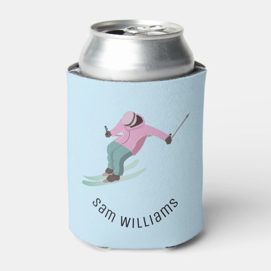 スキー 缶クーラー (缶正面)