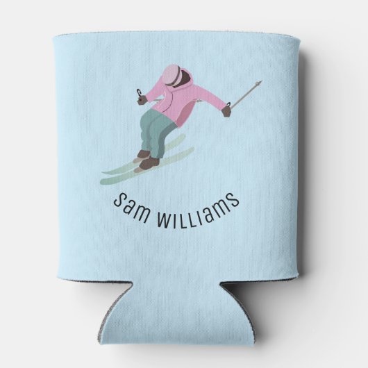 スキー 缶クーラー (裏面)