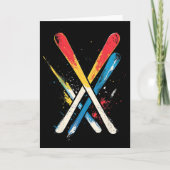 スキー 1 カード (正面)