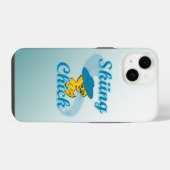 スキー Chick #3 iPhoneケース (裏面横)