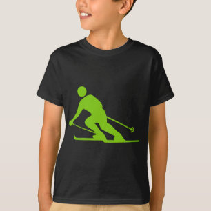 スキー – Martian Green Tシャツ