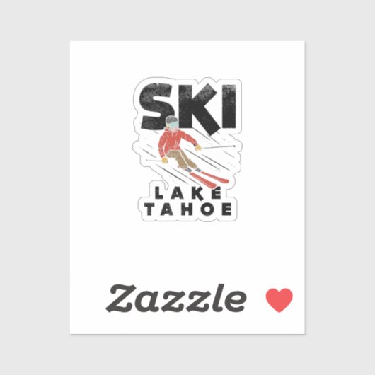 スキー – Ski Lake Tahoe シール (シート)