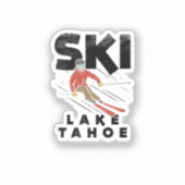 スキー – Ski Lake Tahoe シール (正面)