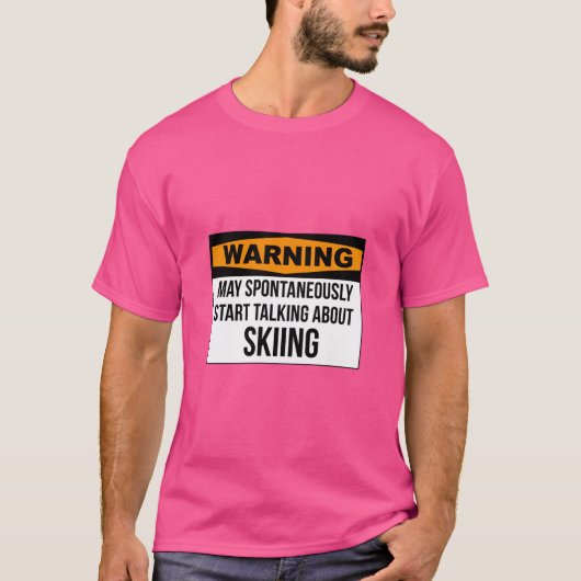 スキー Tシャツ (正面)