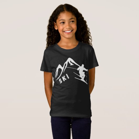 スキー Tシャツ (正面フル)