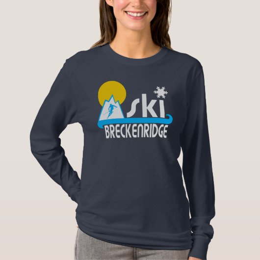 スキーBreckenridge Tシャツ (正面)