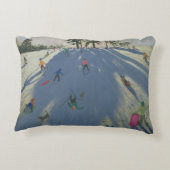 スキーCalkeの大修道院ダービー アクセントクッション (裏面)