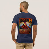 スキーKILAUEA-1 Tシャツ (裏面フル)