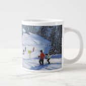 スキーKitzbhuel 2014年 ジャンボコーヒーマグカップ (右)