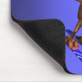 スキーMoosepad マウスパッド (コーナー)