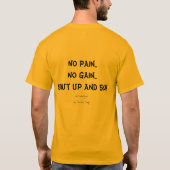 スキーNautiqueのCaneyリッジのスキークラブ Tシャツ (裏面)