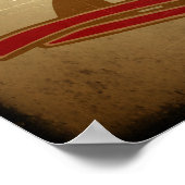 スキーNHヴィンテージルックスキーポスター ポスター (角)