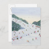 スキーVening 1995年 ポストカード (正面/裏面)