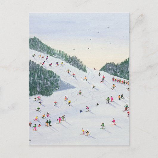 スキーVening 1995年 ポストカード (正面)