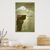 スキーVTポスター ポスター (キッチン)