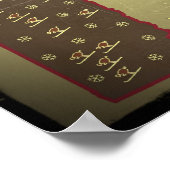 スキーVTヴィンテージルックスキーポスター ポスター (角)