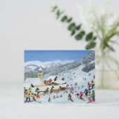 スキーWhizzz! 1991年 ポストカード (スタンド正面)