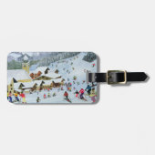 スキーWhizzz! 1991年 ラゲッジタグ (正面横)