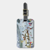 スキーWhizzz! 1991年 ラゲッジタグ (正面縦)