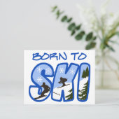 スキ生まれーに ポストカード (スタンド正面)