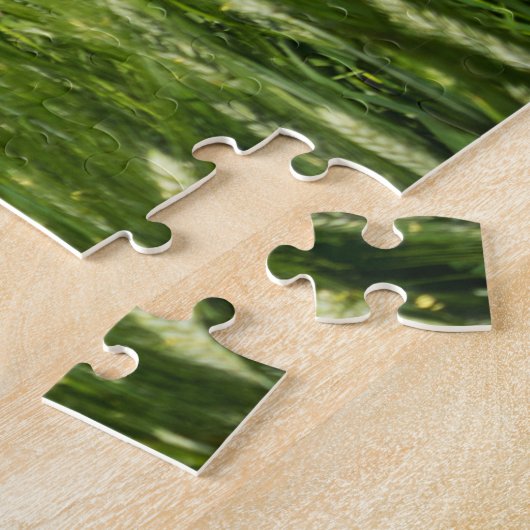 スギおよびムギが付いているタスカニーの農家 ジグソーパズル (側面)