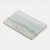 スギが付いているタスカニーの霧深い緑の朝 ポストイット (アングル)